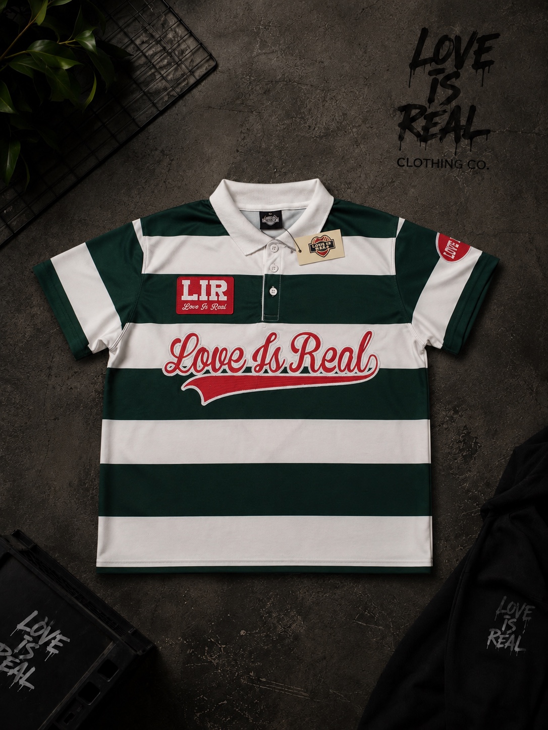 Love Is Real Polo by Love Is Real Clothing